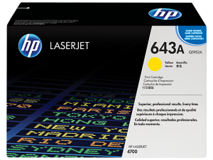 HP Yellow Toner 643A [Q5952A]