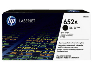 HP 652A Black Toner Cartridge CF320A